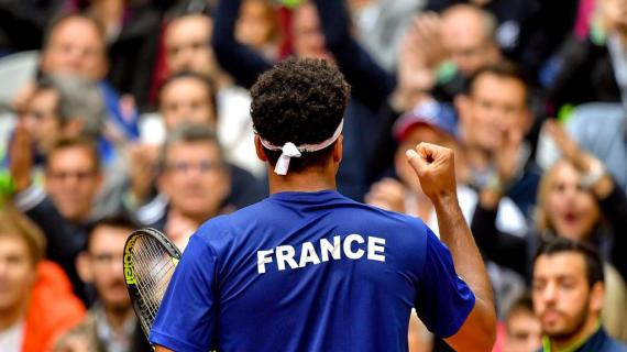 1/2 finale coupe Davis - France - Espagne