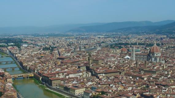 Florence et l'Arno