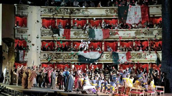 "Nabucco", classique de Verdi aux arènes de Vérone mercredi 1er juillet à 21h40 sur ViaStella