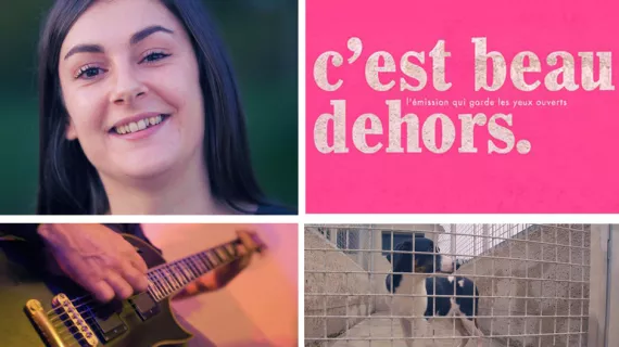 C'est beau dehors avec Margaux Lagleize - crédit Synovie