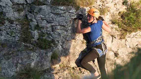 Escalade avec Gaëlle Vallée de la Loue