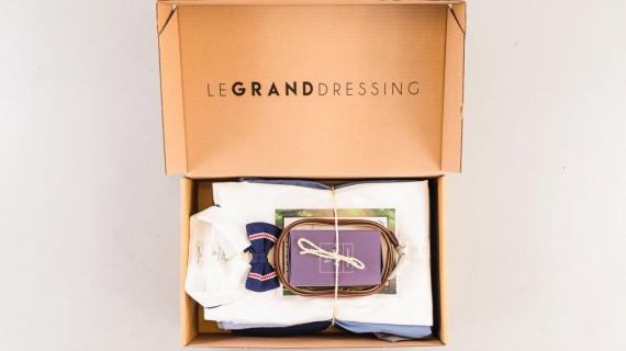 Le Grand Dressing, service de box destinée aux hommes / © Le Grand Dressing