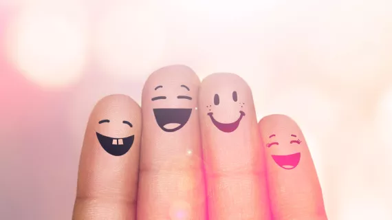 We're a happy family of fingers