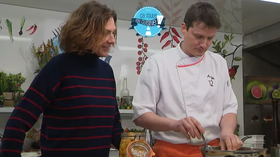 Ça Roule en Cuisine - Thomas De Gelaen-François, crédit FTV