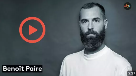 Benoît Paire - visage tennis
