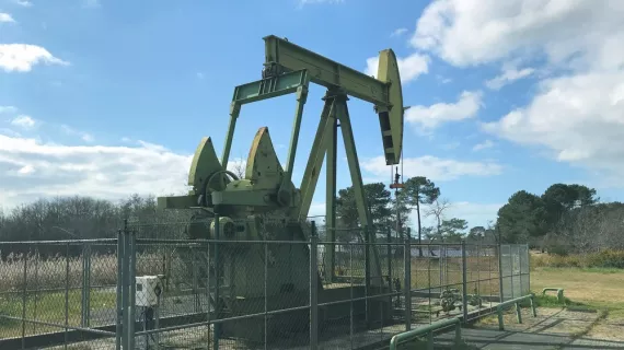 puits de pétrole de Parentis en Born