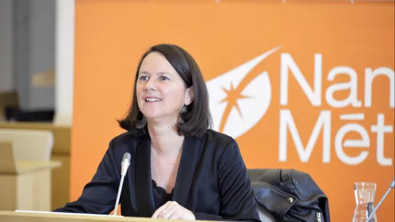 Johanna Rolland ©R.Delaroque Nantes Métropole