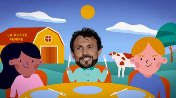 Willy vient déjeuner chez vous 