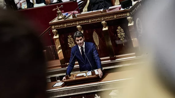 discours politique générale gabriel attal