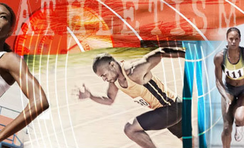 affiche meeting athlétisme - @ Shop option/suivi Région Guadeloupe