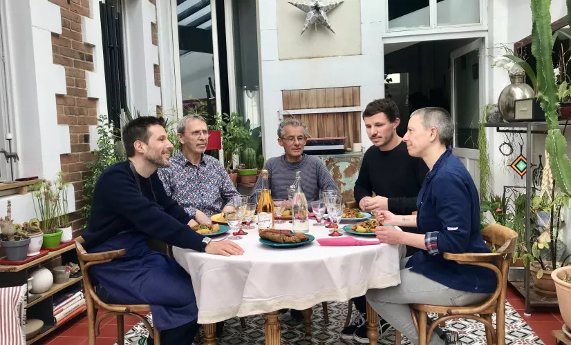 Sauté de seitan au cidre  LGDR - Sauté de cidre