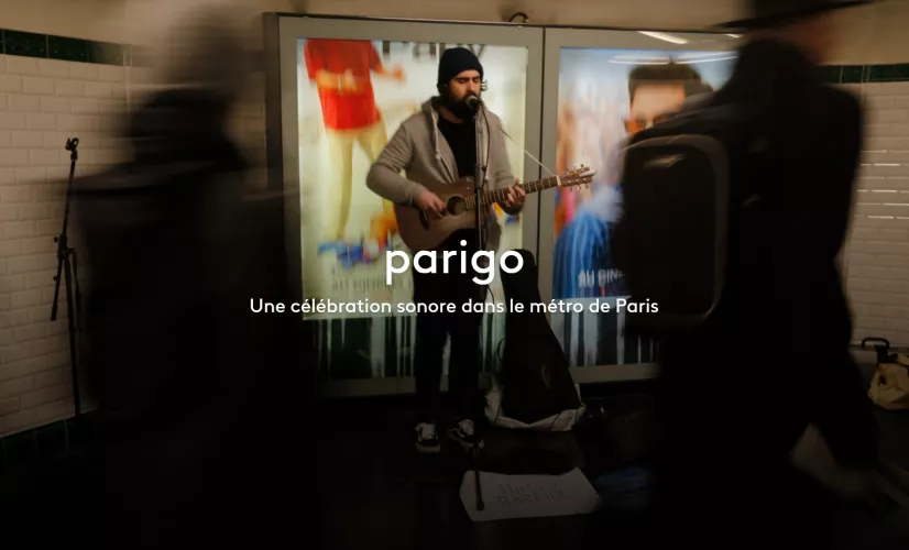 Une célébration sonore dans le métro de paris
