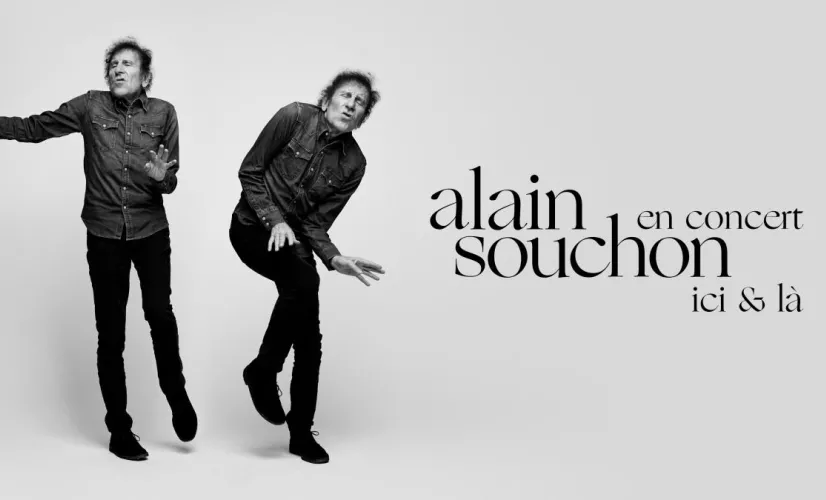 Un artiste à part dans le paysage de la chanson française  La tournée "Alain Souchon en concert ici & là" fait suite au succès de l'album "Ame fifties", sorti en 2019, certifié double disque de platine et sacré album de l'année aux Victoires de la Musique 2020. Compagnon de route de Laurent Voulzy, auteur de chansons engagées et populaires qui ont marqué chaque décennie, Alain Souchon est un artiste à part dans le paysage de la chanson française