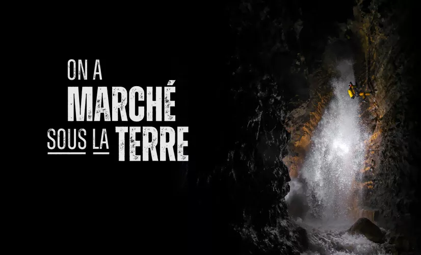 On a marché sous la terre - Cédric Lachat