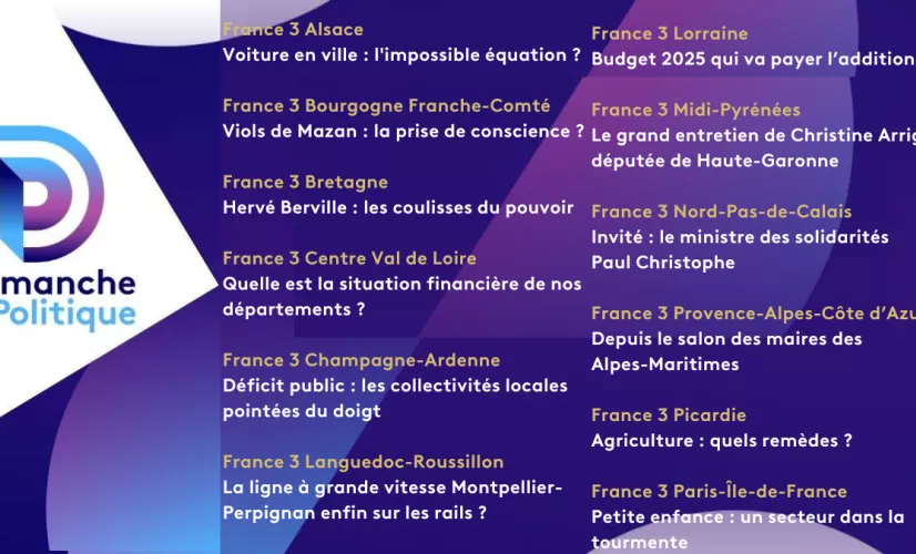 DEP 13 oct 2024 régions