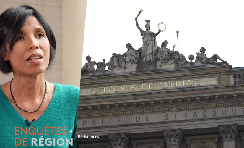 Enquêtes de région - Sylvie Malal - l'Université de Strasbourg - Résistances 