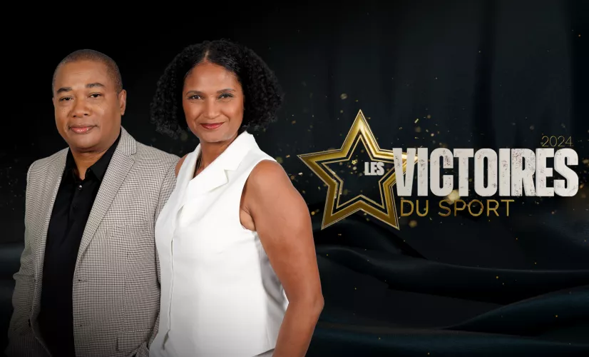 LES VICTOIRES DU SPORT 2024 EN DIRECT DE LA CITE DES ARTS SUR REUNION LA 1ERE Présentation : Rocaya & Johnny Lerivain Vendredi 28 mars 2025 à 20.50 Une offre sport toujours riche et diversifiée avec les champions et championnes qui font l'actualité :  En radio avec Patrick Ramoudou :  - « Atout sport » tous les vendredis à 12h15 - Foot 1ère, « le multiplex foot »et en diffusion simultanée en facebook live, le coup d’envoi le 23 mars  à 15.00 En télé :  Avec Johnny Lerivain : Tous les dimanches, toutes les disciplines et les performances qui font l’actualité sont dans « Le Grand Sport »  dans le JT de 19H -Avec Alain Hoarau Foot.1 : Tous les lundis à 19