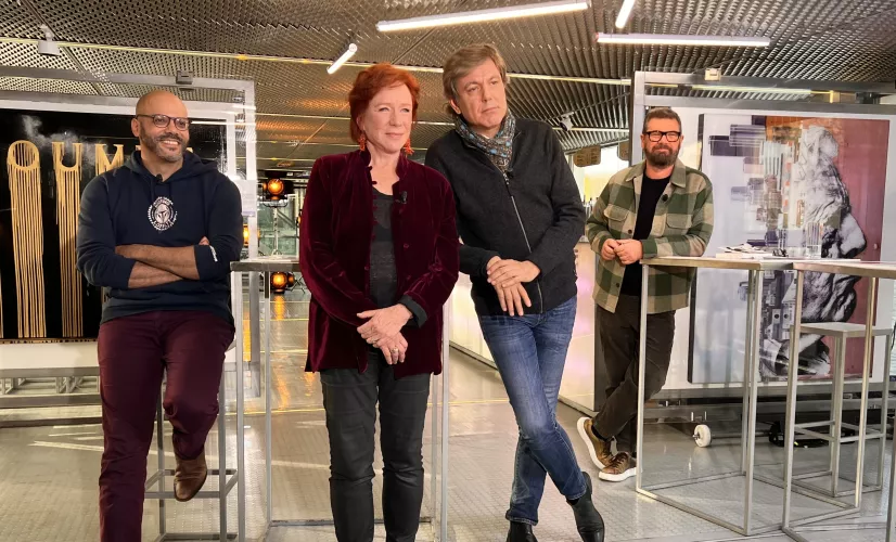 Eva Darlan invitée de Boulevard de la Seine