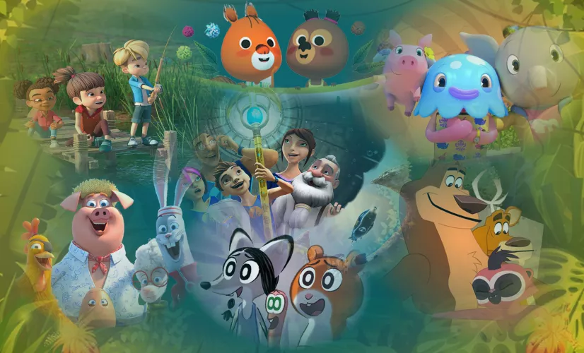 Programmation spéciale vacances pour nos marmailles  En vacances toute  sur Réunion la 1ère ! "Des matins colorés pour des vacances inoubliables !" "C'est les vacances ! Regarde tes dessins animés préférés chaque jour de 5h45 à 9h15 sur Réunion, la 1ère télé !"