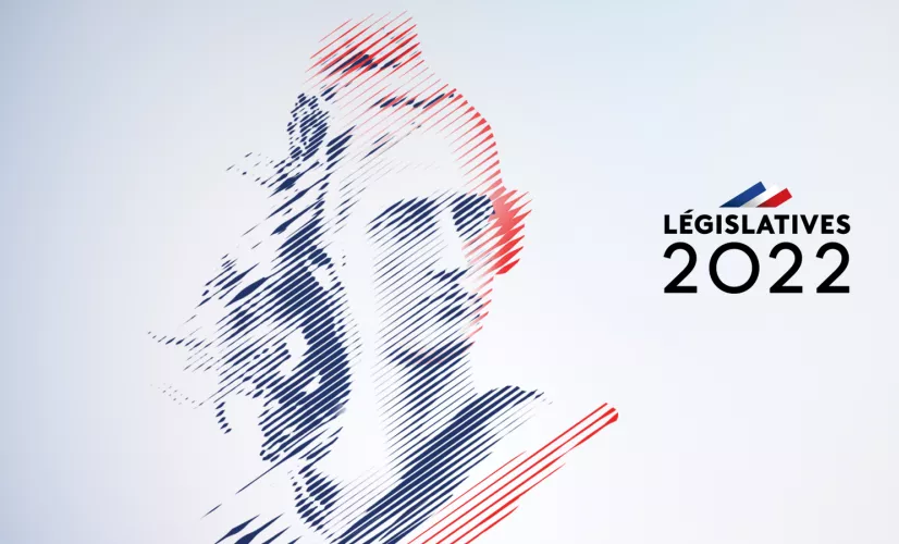 Marianne et logo legislatives