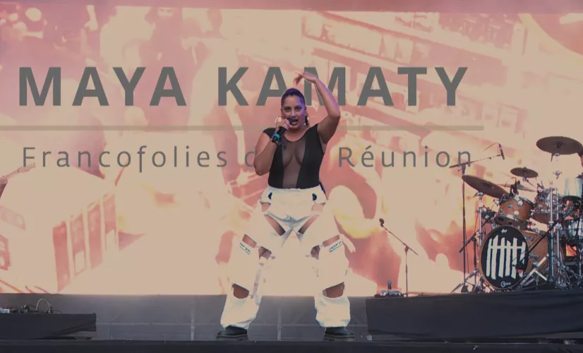 Maya Kamaty aux Francofolies de La Réunion