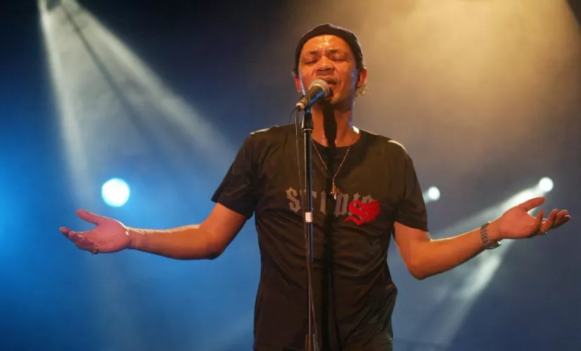 Concert Patrick Saint-Éloi 2003 au Gosier