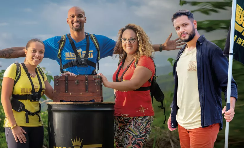 MASCARENA EPISODE 8 SUR REUNION LA 1ERE  / Cette semaine, le jeu Mascarena l’île intense, emmené par le Game Master Tony Boyer, se déroule entre Saint-Leu  et Saint-Paul. Chaque candidat tentera de remporter les 1500 euros pour soutenir l'association qu'il représente. Les 3 candidats vont s’affronter au cours de 2 manches, alliant épreuves sportives, réflexions et stratégie, tout en découvrant les 2 communes.