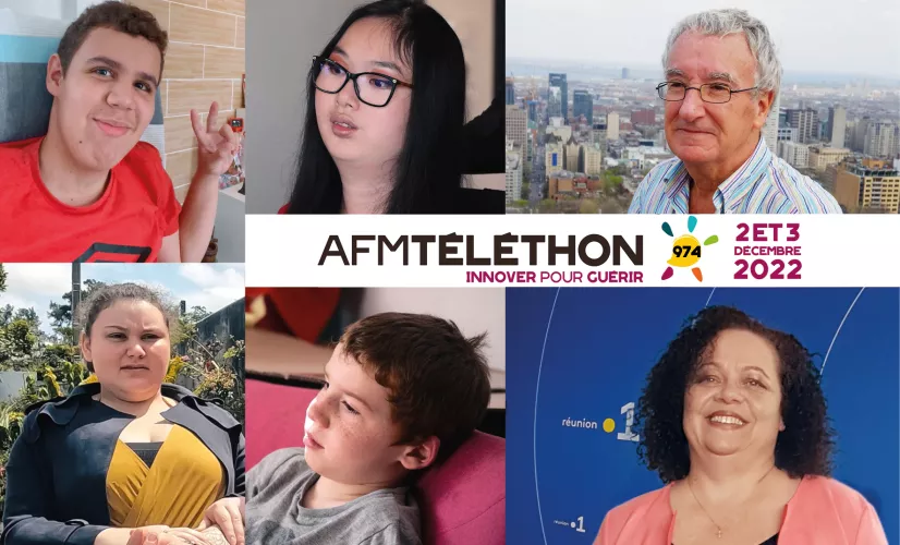 La 36ème édition du Téléthon qui aura lieu les 2 et 3 décembre, est placée sous le signe de la couleur autour du thème ENSEMBLE, ON NE LÂCHE RIEN !  NOU LARG PAS ! Le Téléthon peut tout changer. Partenaire historique, Réunion la 1ère mobilise ses médias, Radio, Télé et internet, pour donner au Téléthon le plus large écho possible tout en privilégiant les témoignages des chercheurs, malades, parents, accompagnants et des bénévoles.  Nous informerons aussi nos publics des avancées de la recherche, des récente