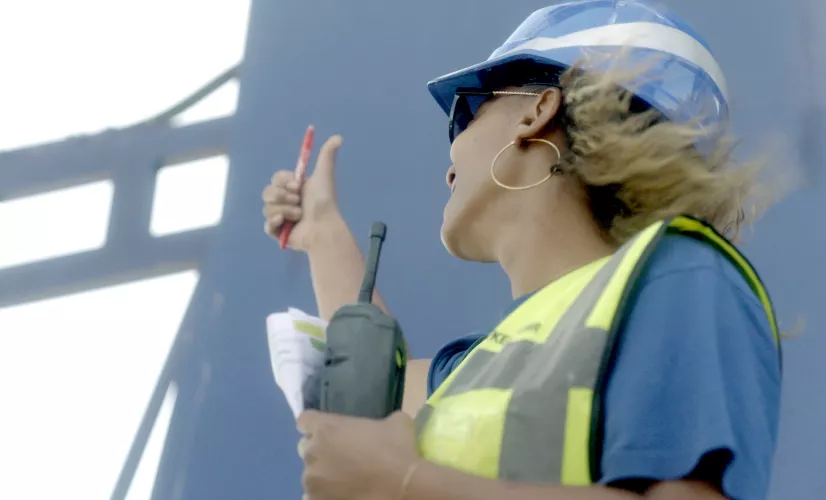Quai des Brunes, femmes dockers de La Réunion