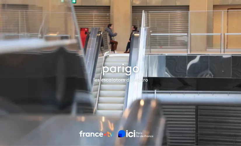 Les escalators du metro