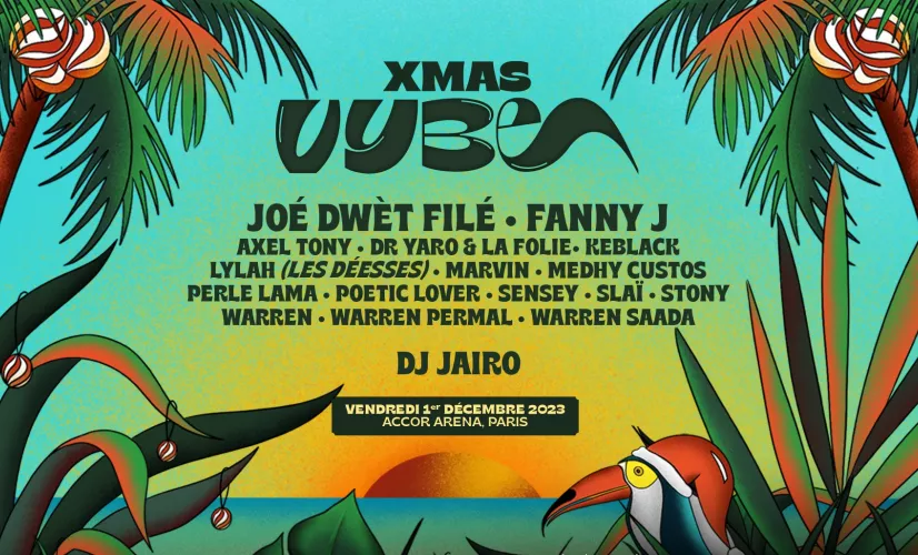 Concert Xmas Vybe 2023 à l'Accor Arena
