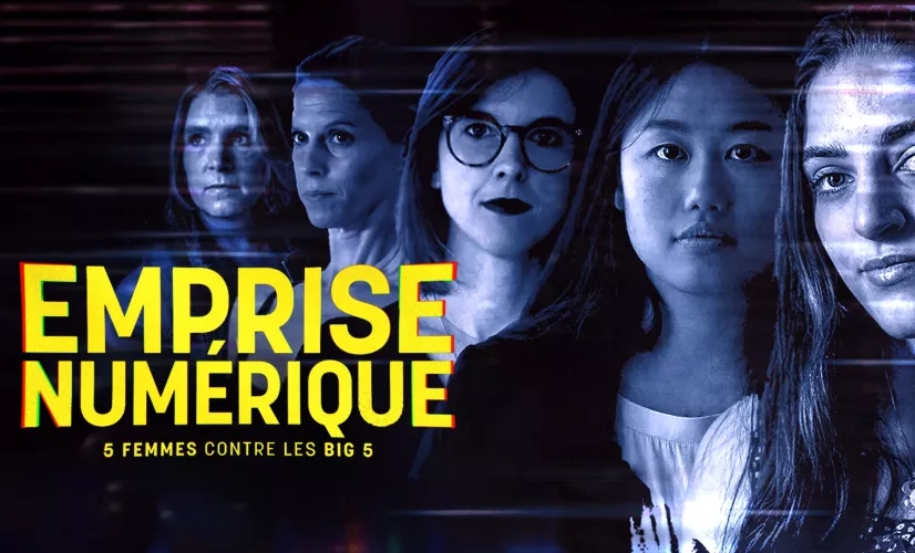 Emprise numérique, 5 femmes contre les Big Five