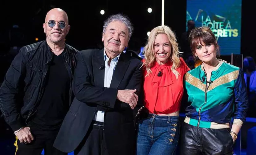 Pour ce nouveau numéro, Faustine Bollaert ouvre « La Boîte à secrets » de Pascal Obispo, Natasha St-Pier et Pierre Perret. L’occasion de découvrir de nouvelles facettes de vos artistes préférés.