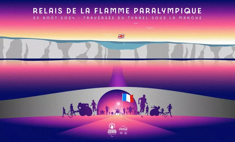 relais  flamme paralympique