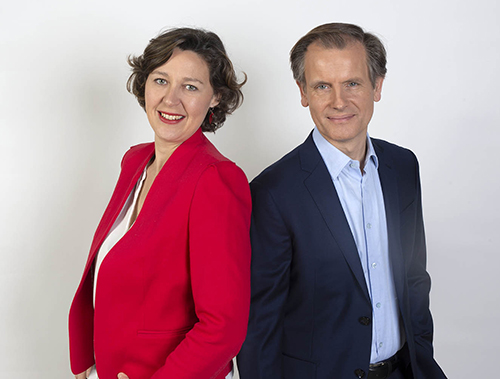 Nathalie Rossignol et Robin Durand © Emmanuelle Margarita