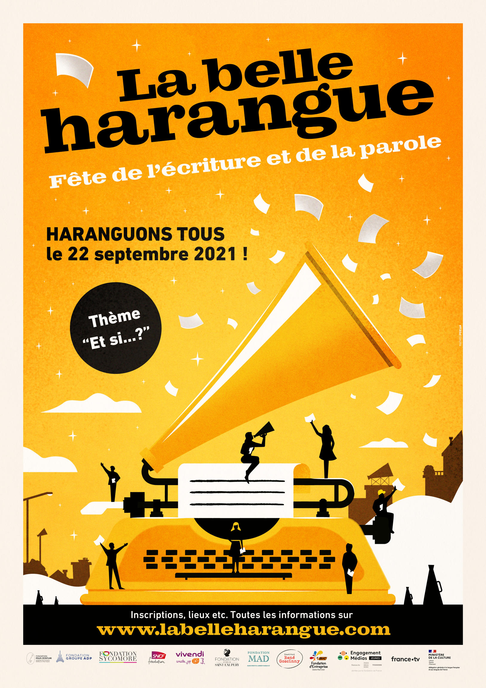 Affiche 1ère édition la Belle Harangue Affiche 1ère édition la Belle Harangue