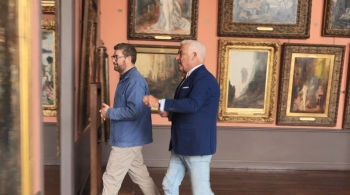 Yvan et Frédérick au musée Gustave Moreau 